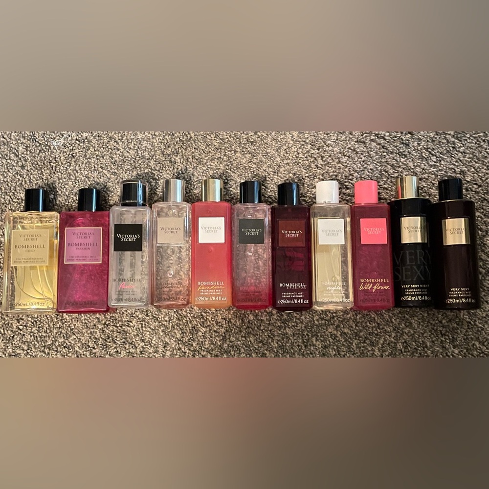 Victorias secret bombshell collection body sprays
